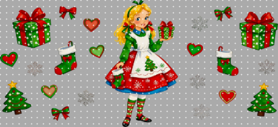16oz Christmas-S  3209